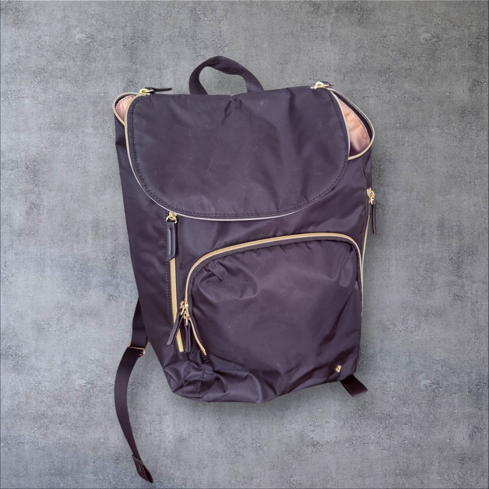 Stylish Black Laptop Backpack